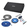 Kicker KXMA800.8 (48KXMA8008) + NVX XAPK4 4 Gauge Power Wiring Kit thumbnail image