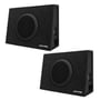 Alpine 10 Inch 1000 Watt Loaded Ported Truck Subwoofer Enclosure Box (2 Pack) thumbnail image