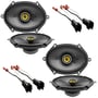 Kicker Front + Rear Speaker Replacement Package for for 1999 - 2004 Ford Trucks thumbnail image