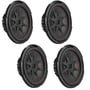 Kicker 48CWR124 12 Inch 1000 Watt 4 Ohm DVC Car Audio Stereo Subwoofer (4 Pack) thumbnail image