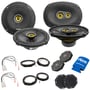 Kicker CS Series Complete Factory Speaker Replacement Kit with Koozie thumbnail image