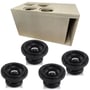 Tru Spec 4x6.5SUPB with 4x Sundown Audio SA-6.5 SW thumbnail image