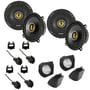 1997&ndash;2006 Jeep Wrangler TJ Kicker CS Plug & Play Full System 4-Speaker Upgrade thumbnail image