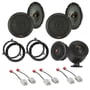 2007&ndash;2014 Jeep Wrangler JK Kicker Plug & Play Speaker Bundle Upgrade thumbnail image