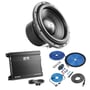 NVX NSW102v3 Subwoofer, Belva BXA15001 Amplifier and XKIT82 Amp Kit thumbnail image