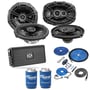 2 Pairs Kicker Speakers (DSC650, DSC6930) + NVX 4-Ch Amp w/ Free Amp Install Kit thumbnail image