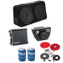 Kicker Sub, Amp & Remote (TCWRT102, CXA400.1, CXARC) w/ Free Amp Install Kit thumbnail image