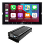 Alpine iLX-W670-M Digital Multimedia Receiver + KTA-450 Power Pack Amplifier thumbnail image