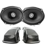 Kenwood eXcelon XM69R + Saddlebag Kit; fits select 1993-2025 Harley Davidson thumbnail image