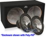 2200W Pair of Infinity Reference 1262W Subwoofers + Sealed Enclosure Bass Package thumbnail image