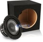 1000W Massive Audio Rebel 10 Subwoofer + Enclosure Bass Package thumbnail image