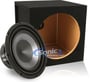 1000W Massive Audio Rebel 12 Subwoofer + Enclosure Bass Package thumbnail image