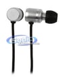 Kicker EB91S In-Ear Monitor Headphones Stereo Earbuds (EB91 Silver) thumbnail image