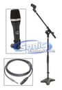 AKG Vocal Microphone, Mic Cable, & Mic Stand Combo thumbnail image