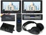 NESA Vision NS-65 -- DVD Receiver + 2 Touch Screen 6.5
