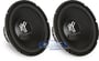 (2) Hifonics HFX12D4 1600 Watt Subwoofers thumbnail image