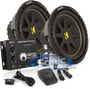 Kicker 2-10C108 + RE Audio VLS-1 Bass Processor Bundle thumbnail image