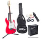 Pyle PEGKT15R Beginner Red Electric Guitar Package thumbnail image