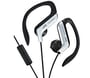 JVC HAEBR80S (HA-EBR80-S) Active Sports Ear-Clip Headphones with iPod/iPhone Remote and Mic - Silver thumbnail image