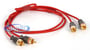 NuForce RCA to RCA Transient Cable (CABLE-RR-MM-1M) 1 Meter - Red thumbnail image