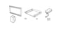 SHARP RK-51K30 Built-In Trim Kit for Microwaves thumbnail image