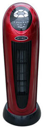 Optimus HEOP7328 22 Inch Red Oscillating Heater Tower thumbnail image