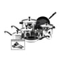 Farberware Electrics 21421 Black 12 Piece Superior Nonstick Cookware Set thumbnail image
