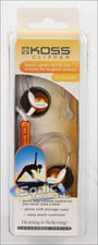 Koss CLIPPERORN (Clipper Orange) Clip-On Headphones with Volume Control thumbnail image