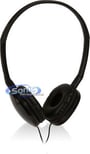 JVC HAS160B (HA-S160B) FLATS On-Ear Headphones - Black thumbnail image