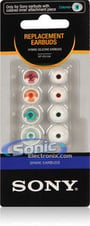 Sony EP-EX10A/WHI (EPEX10A/WHITE) Replacement Ear Tips/Ear Pads - White thumbnail image