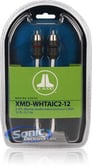 JL Audio XMD-WHTAIC2-12 White 2-Channel RCA Cable (Open Box, Good) Image 2