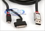 Monster Mobile Adapt2 (MBL AI USB HSMI-1M WW) Micro USB & 30-Pin to USB Cable - 3.28 Feet Image 2