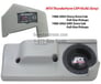 MTX ThunderForm CXP10LA Amplified Single 10" (Gray Model - CXP10LAG) Image 1