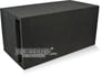 Custom Enclosures 12" Round Hole, Long Rear Slot Ported Enclosure Image 2