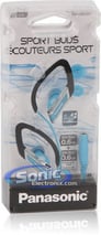 Panasonic RP-HS220-A (RPHS220A) In-Ear Sports Clip Earphone - Blue Image 3
