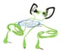Panasonic RPHS220G (RP-HS220-G) In-Ear Sports Clip Earphone - Green Image 2