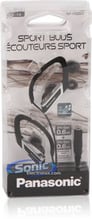 Panasonic RPHS220K (RP-HS220-K) In-Ear Sports Clip Earphone/Ear Buds - Black Image 3
