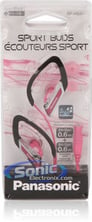 Panasonic RPHS220P (RP-HS220-P) In-Ear Sports Clip Earphone - Pink Image 3