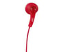 JVC HAF150R (HA-F150R) Gummy In-Ear Headphones - Red Image 3