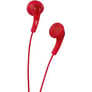 JVC HAF150R (HA-F150R) Gummy In-Ear Headphones - Red Image 1