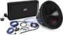 12" Alpine SWR-12D2 1000W Subwoofer + NVX 1200W RMS Amplifier + Amp Kit Image 1