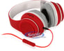 Fanny Wang FW-2003-RED-WHI Bass Boost Headphones Image 2