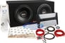 800W Boston Acoustics Dual 12" Complete Bass Package + Sound Dampening Kit Image 1