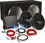 2000W Kenwood + Kicker Complete Bass Package Image 1