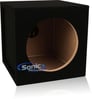 10SQTC- Single 10" Sealed MDF Car Sub Box Image 1