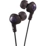JVC HAFX5B (HA-FX5-B) Gummy-Plus In-Ear Headphones - Black Image 1
