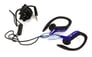 JVC HAEBR80A (HA-EBR80-A) Active Sports Ear-Clip Headphones with iPod/iPhone Remote and Mic - Blue Image 2