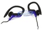JVC HAEBR80A (HA-EBR80-A) Active Sports Ear-Clip Headphones with iPod/iPhone Remote and Mic - Blue Image 1