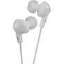 JVC HAFX5W (HA-FX5-W) Gummy-Plus In-Ear Headphones - White Image 1