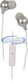 JVC HAFR36S Silver Marshmallow Earbuds In-Ear Headphones Image 1